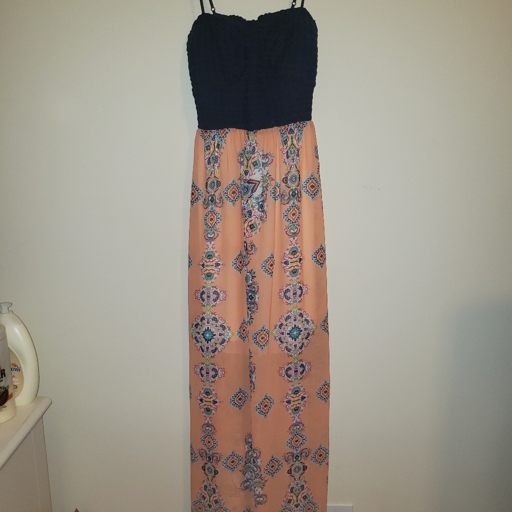 Long Spaghetti Strap dress